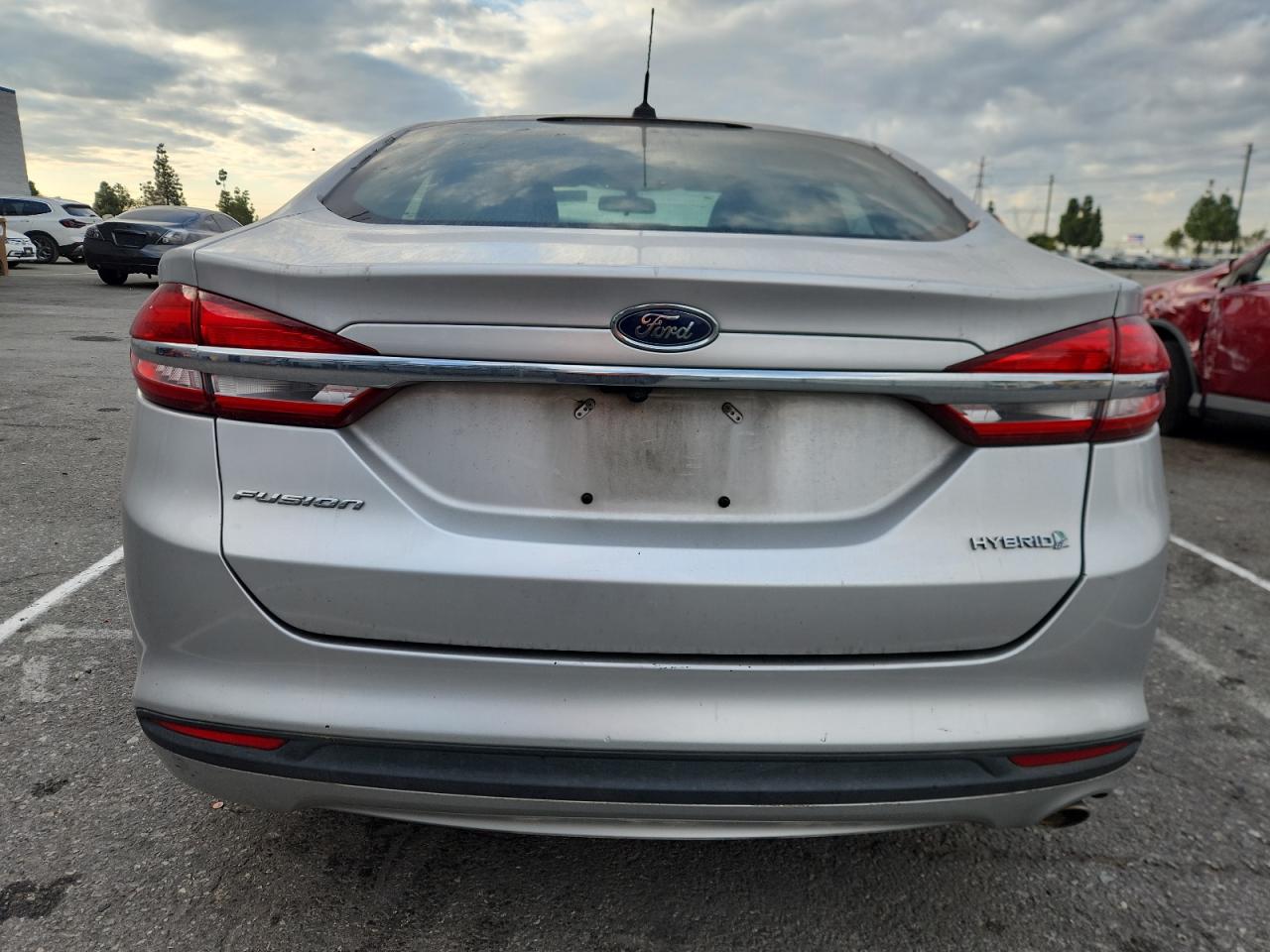 2017 Ford Fusion S Hybrid VIN: 3FA6P0UU1HR145827 Lot: 92529935