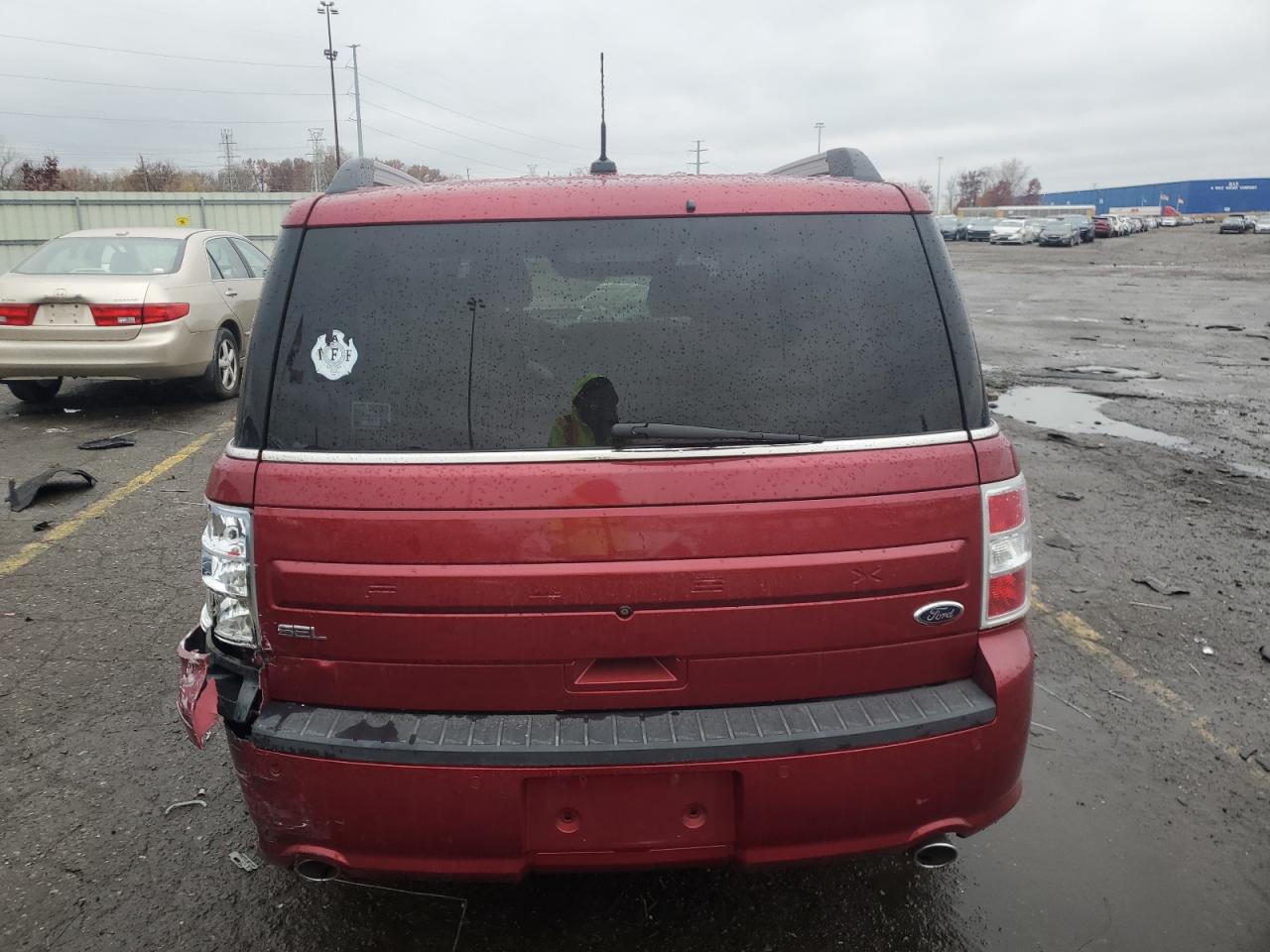 2014 Ford Flex Sel VIN: 2FMGK5C85EBD36493 Lot: 91492025