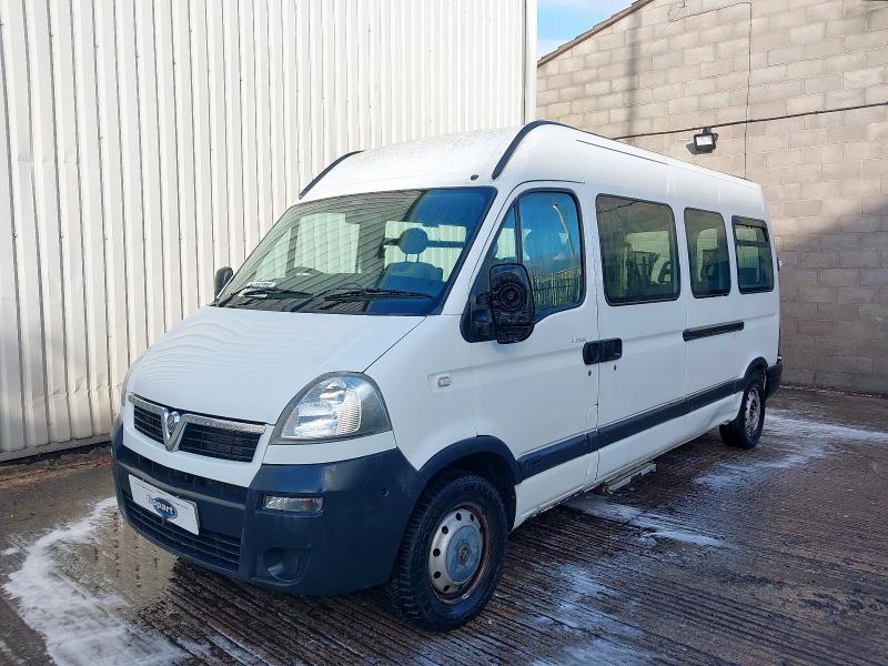 2008 VAUXHALL MOVANO 17-SEAT BUS  for sale at Copart CHESTER