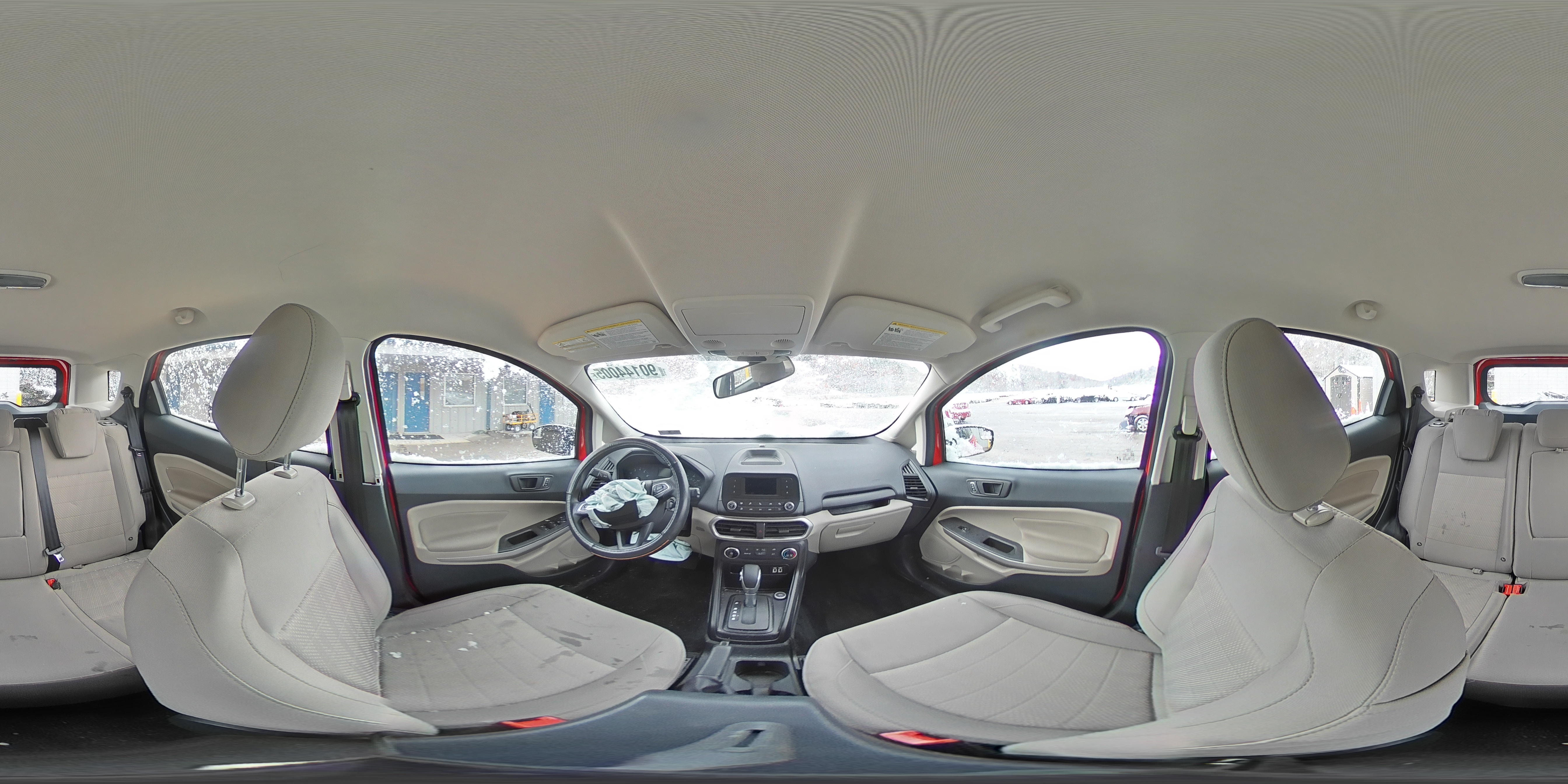 2022 Chev Ford Ecosport Red VIN: MAJ6S3FL2NC468900 Lot: 90144005