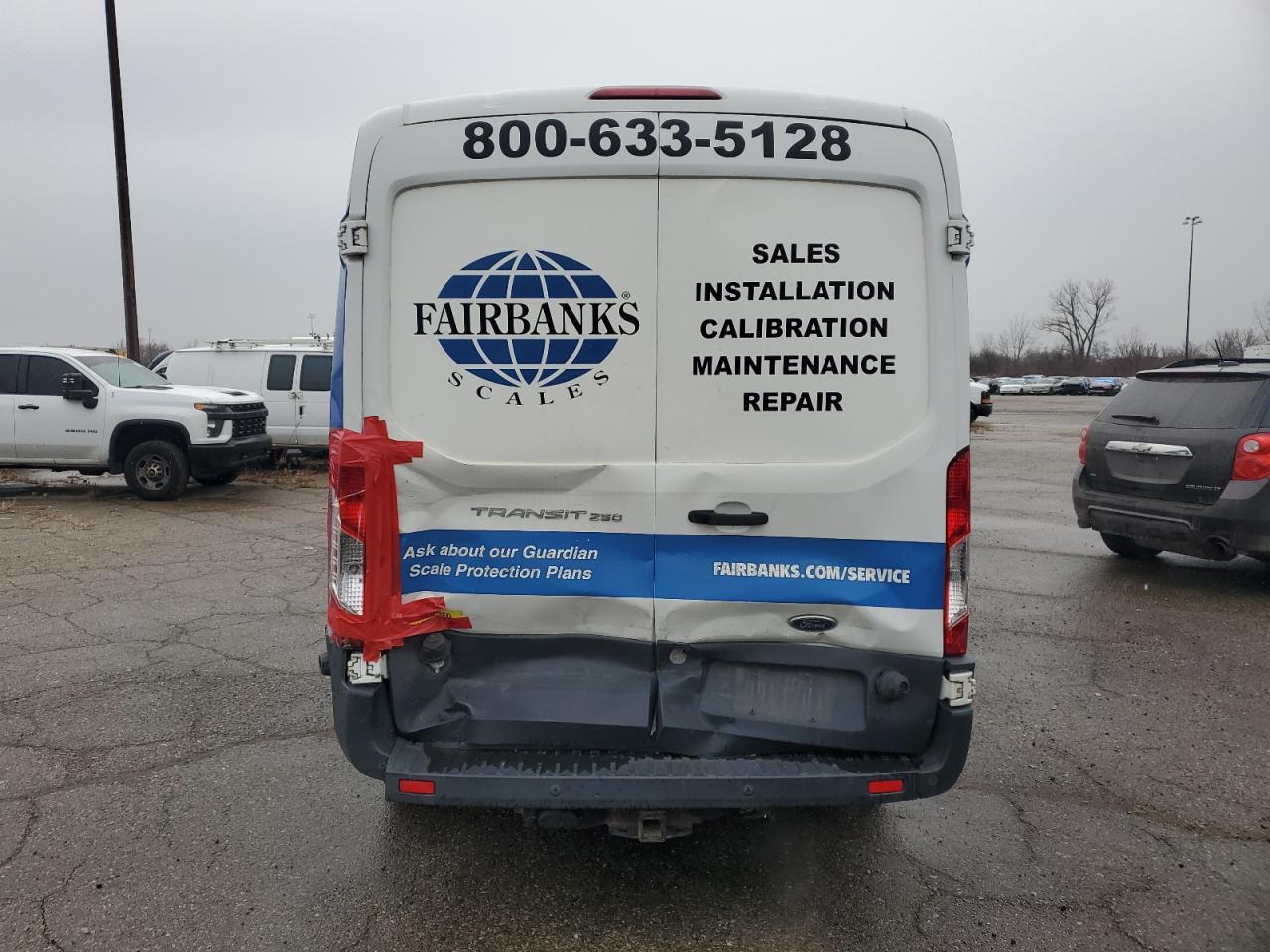 2015 Ford Transit T-250 Utility / Service Van VIN: 1FTNR2CM1FKB33448 Lot: 93589085