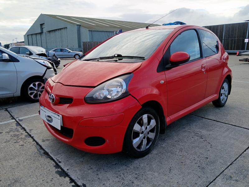 2012 TOYOTA AYGO 1.0 VVT-I GO 5DR for sale at Copart NEWBURY