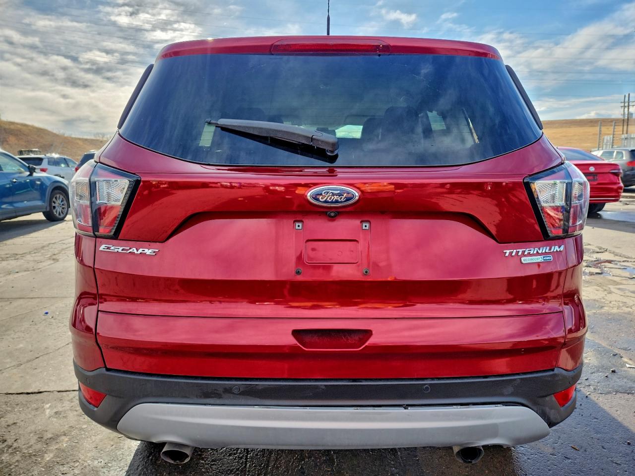2017 Ford Escape Titanium VIN: 1FMCU9J96HUD29286 Lot: 94152455