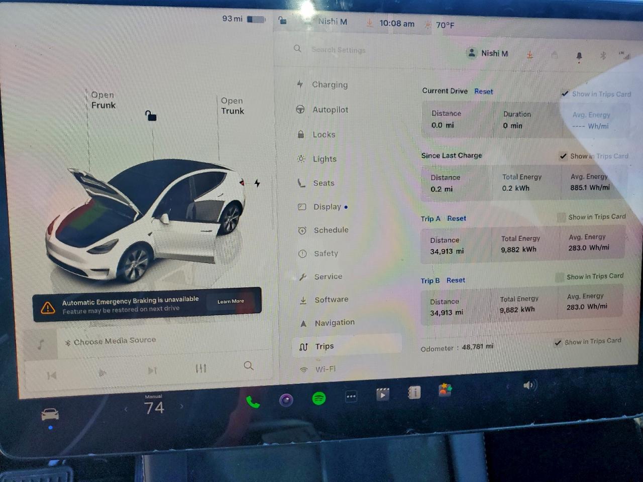 2022 Tesla Model Y VIN: 7SAYGDEE6NA012883 Lot: 91065565