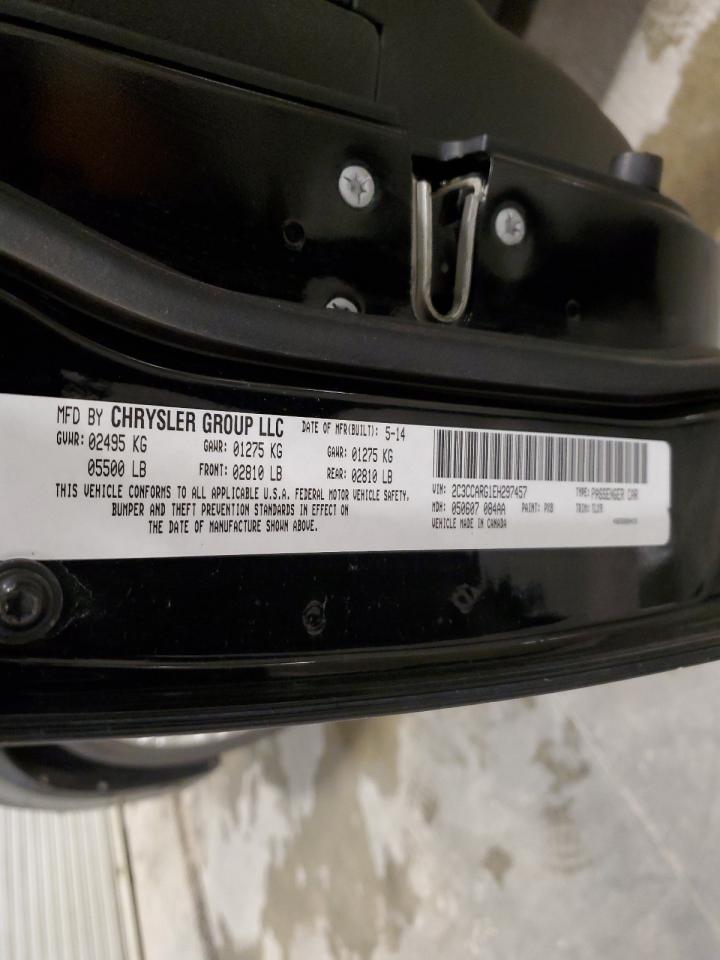 2014 Chrysler 300 VIN: 2C3CCARG1EH297457 Lot: 90788495