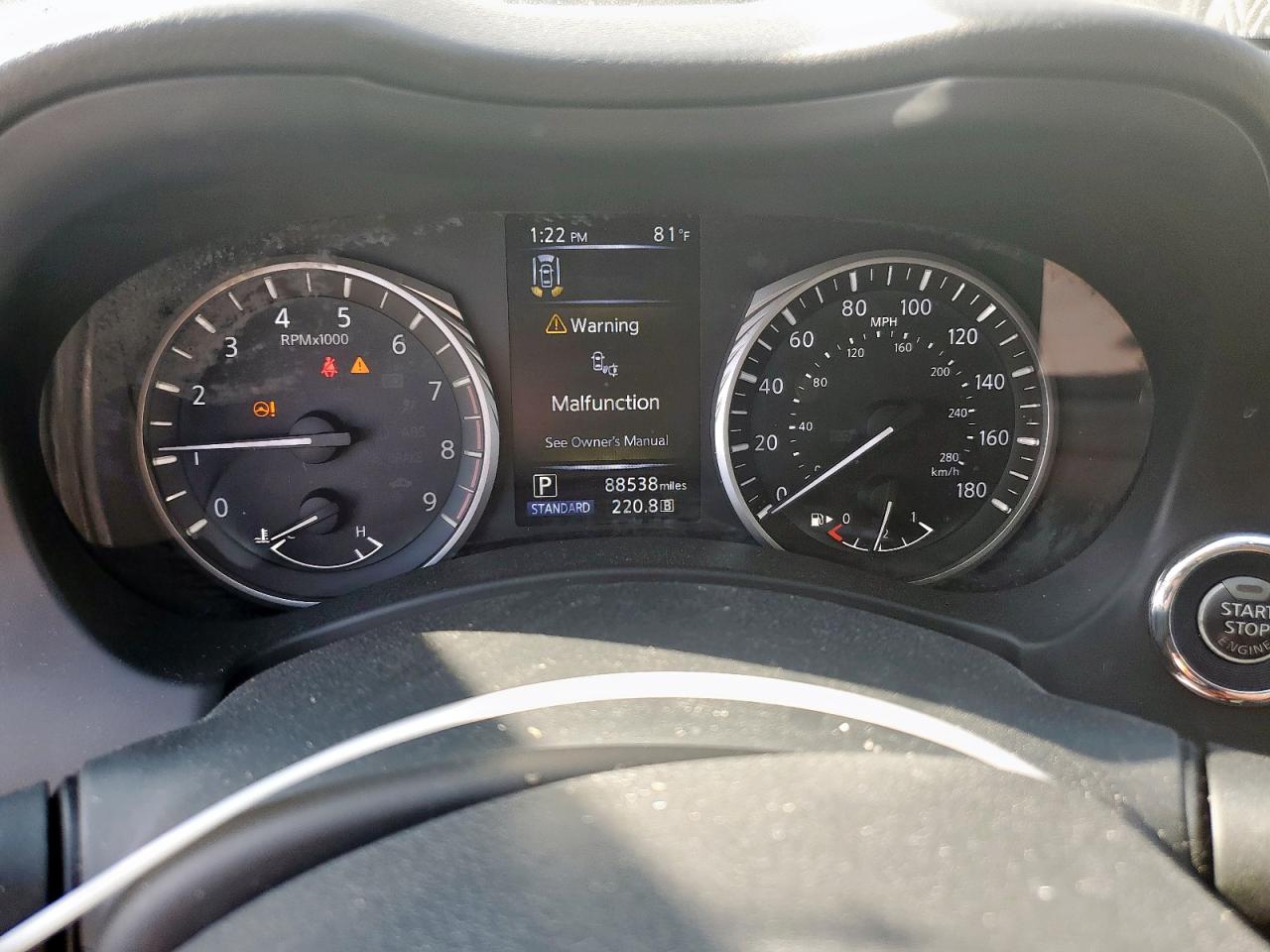 2018 Infiniti Q50 Luxe VIN: JN1EV7AP0JM359440 Lot: 92211525