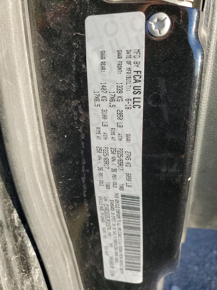 2018 Dodge Grand Caravan Gt VIN: 2C4RDGEG5JR331674 Lot: 92573465