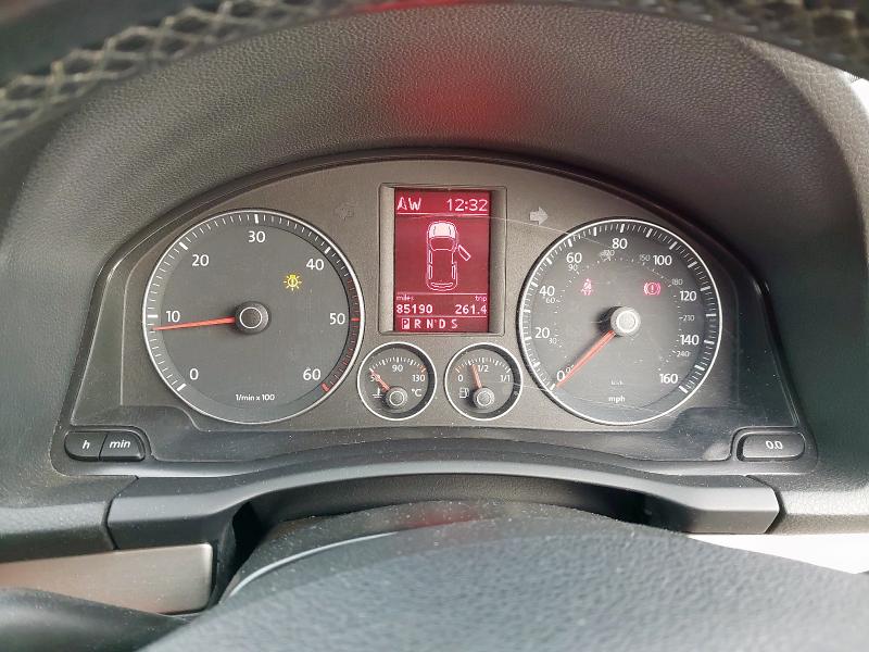 2008 VOLKSWAGEN GOLF 1.9 MATCH TDI 5DR DSG