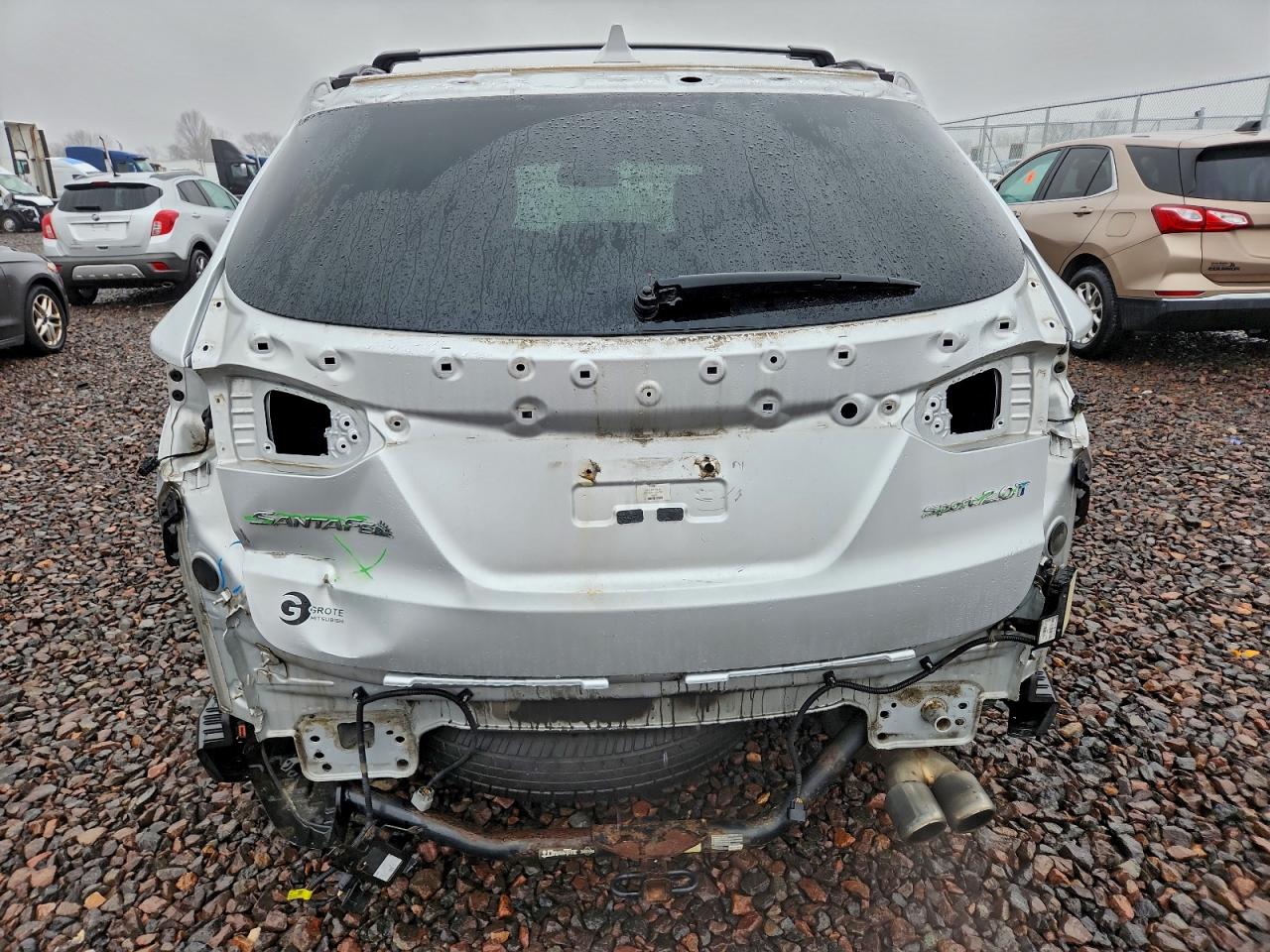 2014 Hyundai Santa Fe Sport VIN: 5XYZU3LA0EG166926 Lot: 93442715