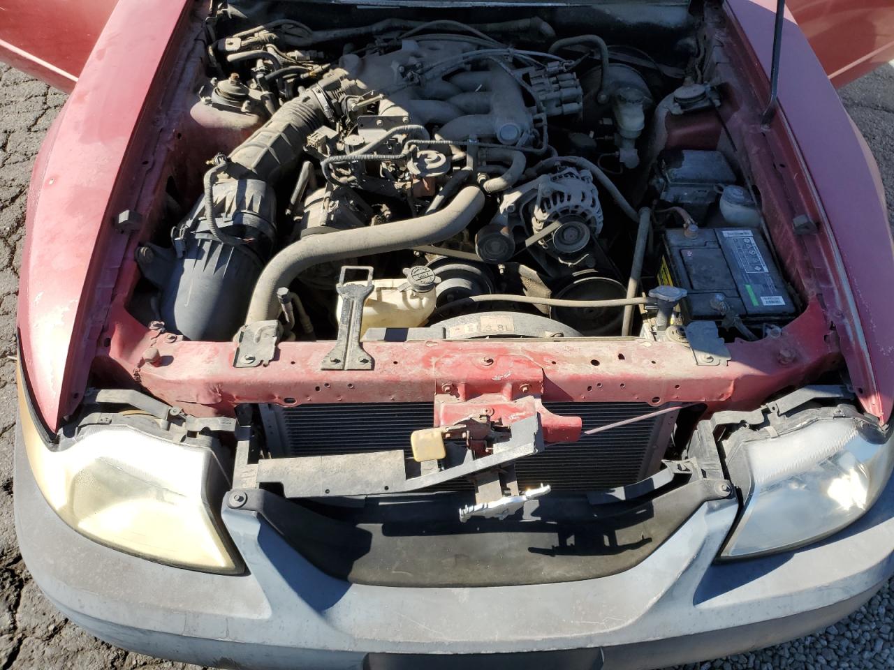 2001 Ford Mustang VIN: 1FAFP40481F221849 Lot: 91284285