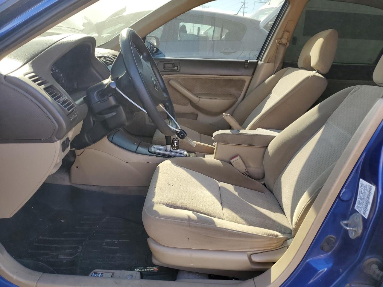 2004 Honda Civic Dx Vp VIN: 1HGES16334L024886 Lot: 85422005