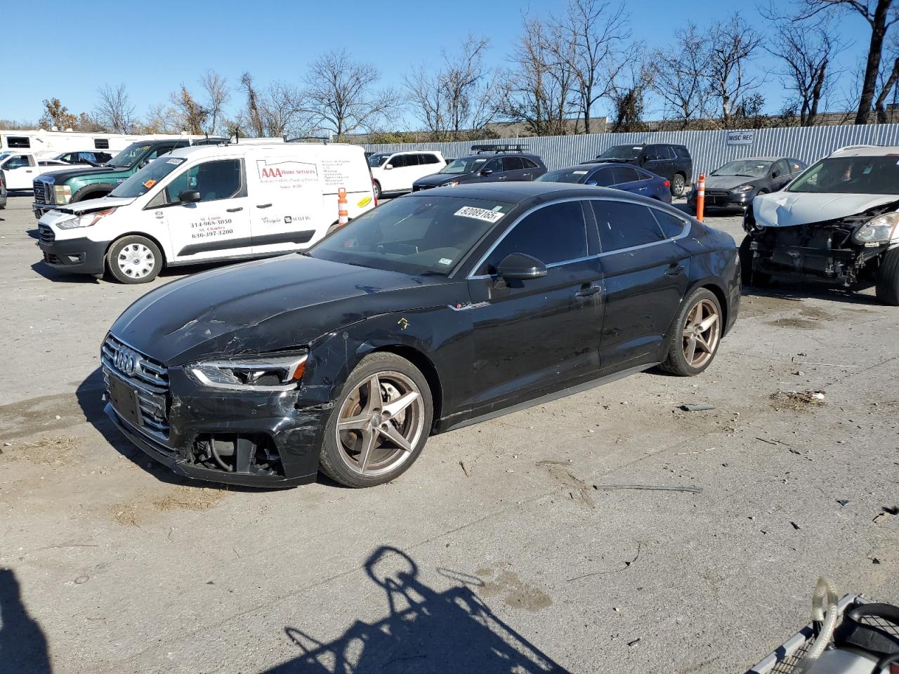 2018 Audi A5 Premium Plus S-Line VIN: WAUENCF59JA133036 Lot: 92089165