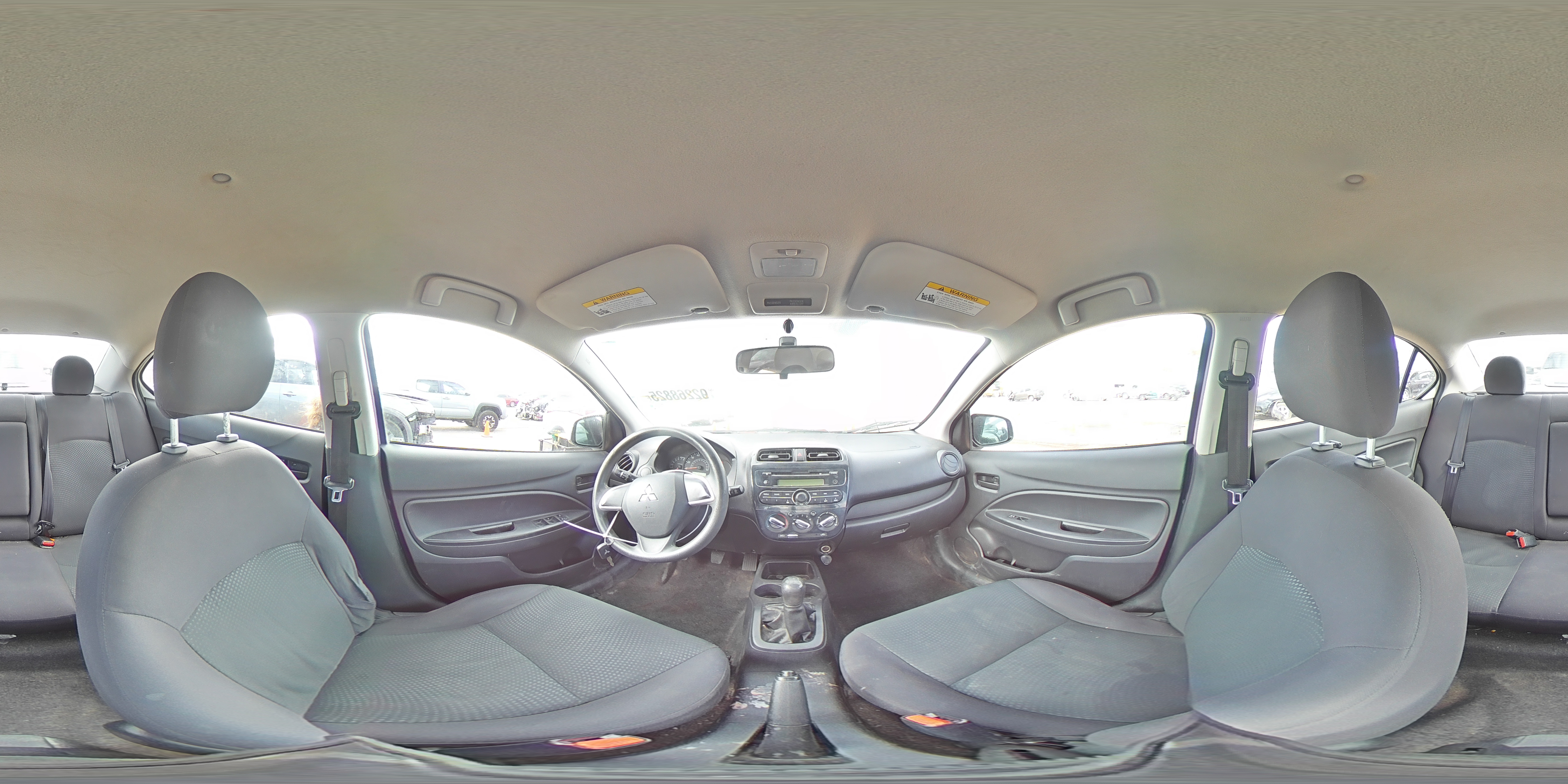 2017 Mitsubishi Mirage G4 Es VIN: ML32F3FJ4HH001046 Lot: 92268825