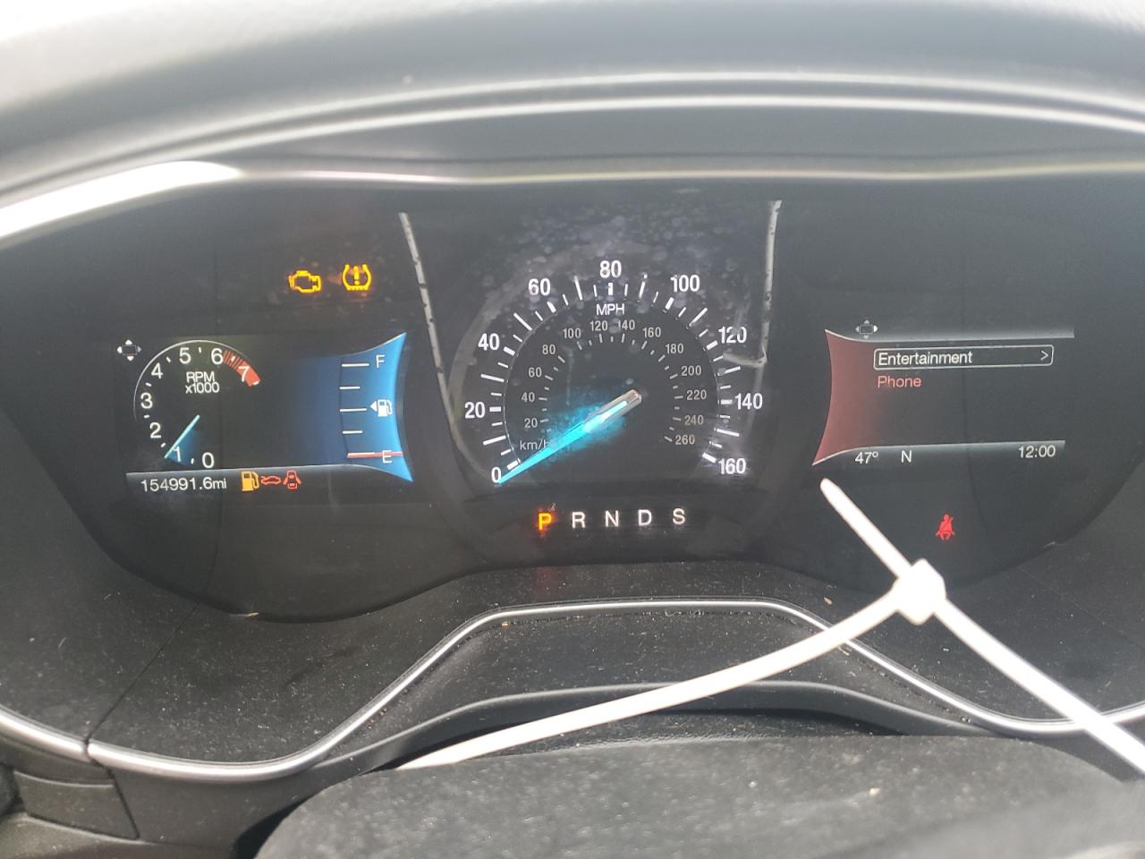 2017 Ford Fusion Titanium VIN: 3FA6P0K91HR132204 Lot: 91162785