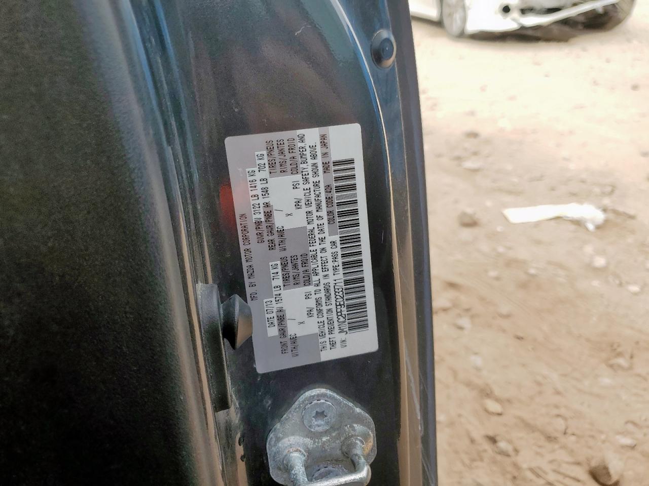 2014 Mazda Mx-5 Miata Grand Touring VIN: JM1NC2PF9E0233711 Lot: 93084835