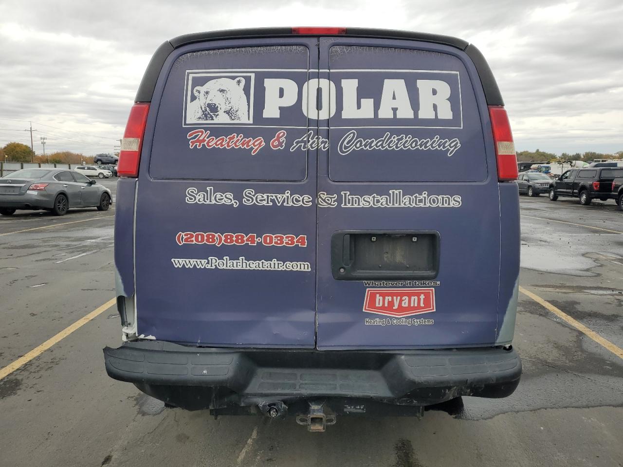 2015 GMC Savana G2500 VIN: 1GTW7FCF3F1191456 Lot: 86250755