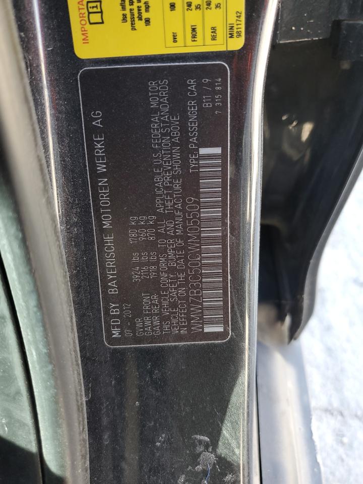 2012 Mini Cooper Countryman VIN: WMWZB3C50CWM05509 Lot: 91285225