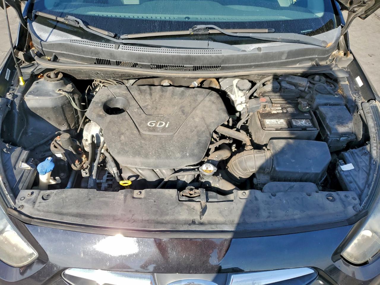 2013 Hyundai Accent Gls VIN: KMHCU5AE5DU076929 Lot: 93824245