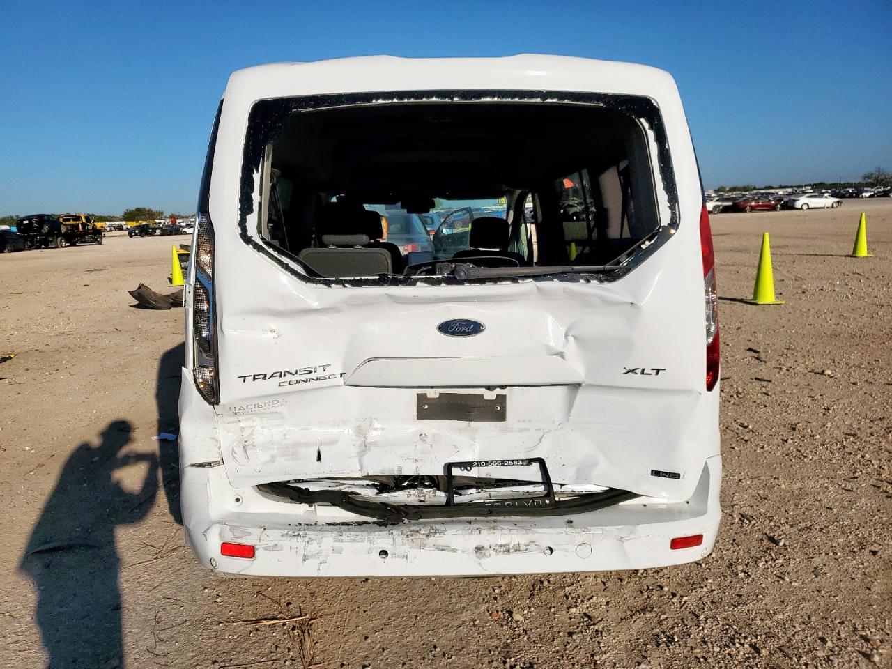 2019 Ford Transit Connect Xlt VIN: NM0GE9F2XK1405869 Lot: 91890445