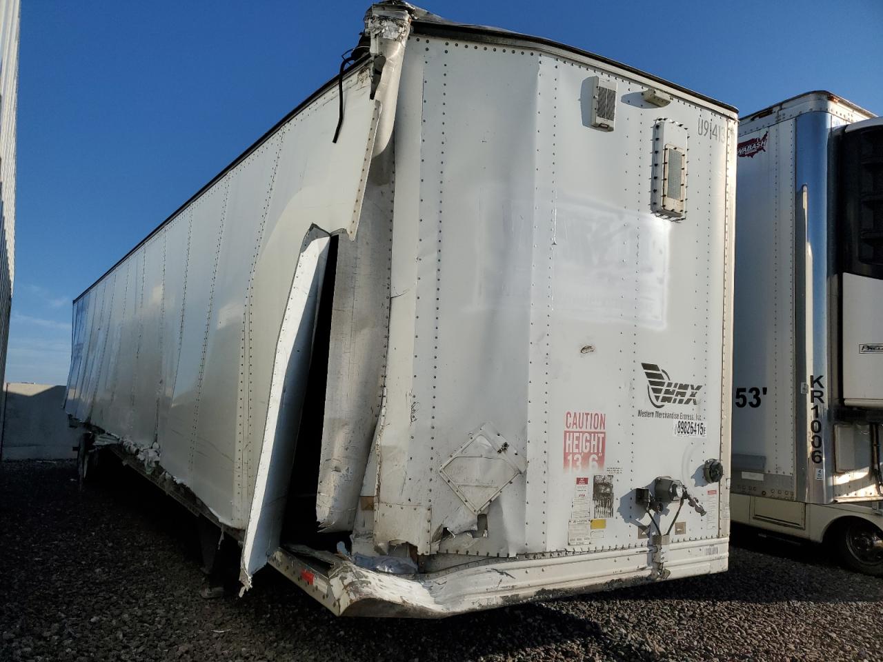 2012 Hyundai Translead Vc25030152-Ajs Dry Van Trailer