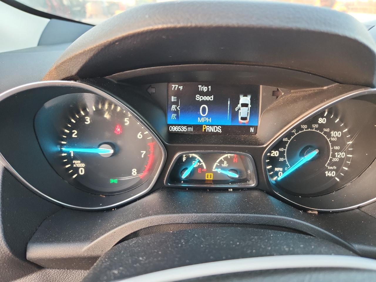 2017 Ford Escape S VIN: 1FMCU0F75HUE01419 Lot: 93020085