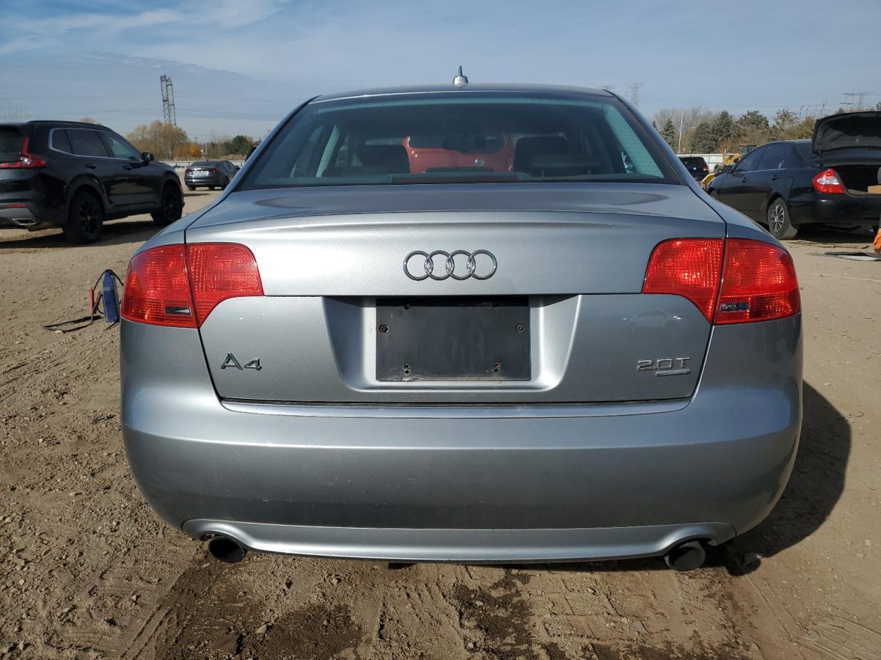 2008 Audi A4 2.0T Quattro VIN: WAUDF78E78A105114 Lot: 91683115