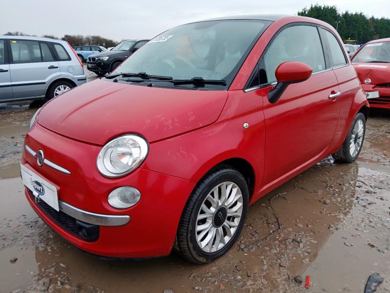 2014 FIAT 500 1.2 LOUNGE 3DR [START STOP] for sale at Copart WISBECH