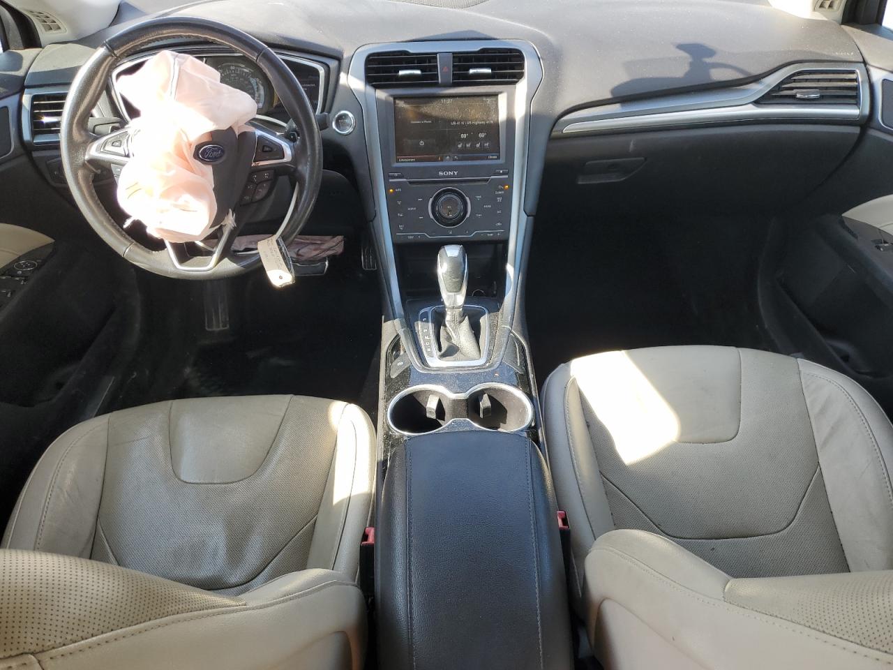 2015 Ford Fusion Titanium VIN: 3FA6P0K9XFR300953 Lot: 91282765