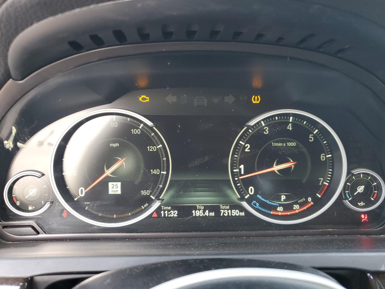 2015 BMW 740 I VIN: WBAYA6C56FGK16653 Lot: 91659725