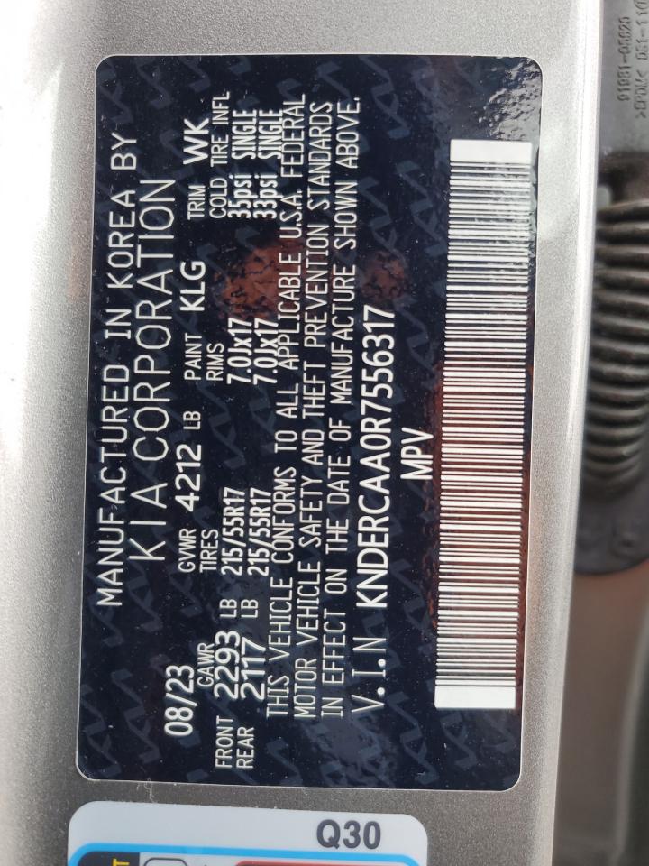 2024 Kia Seltos Ex VIN: KNDERCAA0R7556317 Lot: 91896705