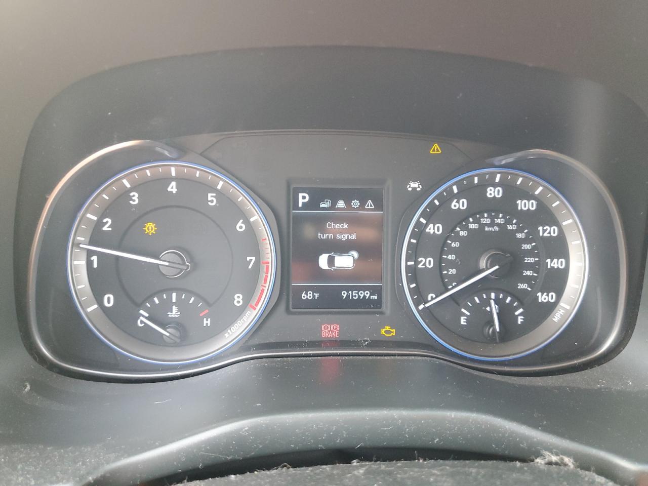 2020 Hyundai Kona Se VIN: KM8K12AA4LU441650 Lot: 92696095