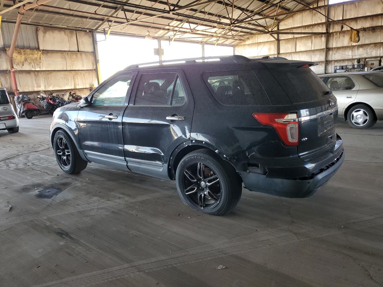 2012 Ford Explorer Xlt black suv gas 1FMHK7D86CGA32822 photo #3
