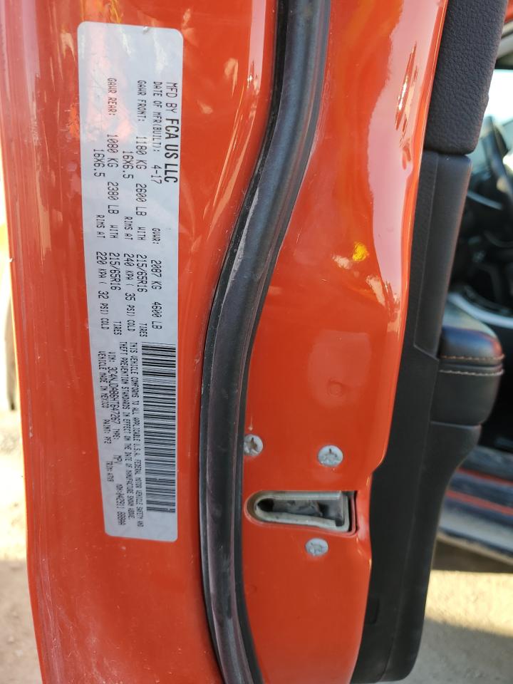 2017 Jeep Compass Sport VIN: 3C4NJDAB6HT647267 Lot: 91343715