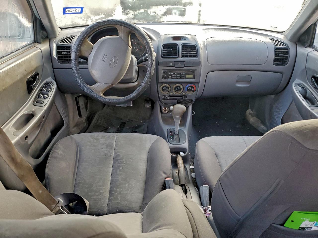 2004 Hyundai Accent Gl VIN: KMHCG45C04U529638 Lot: 94367535