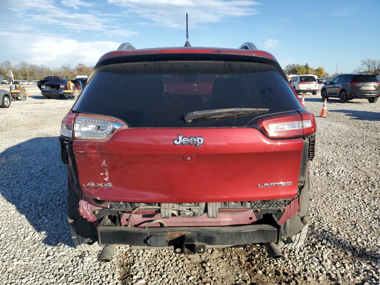 2014 Jeep Cherokee Limited VIN: 1C4PJMDS3EW190945 Lot: 91495235