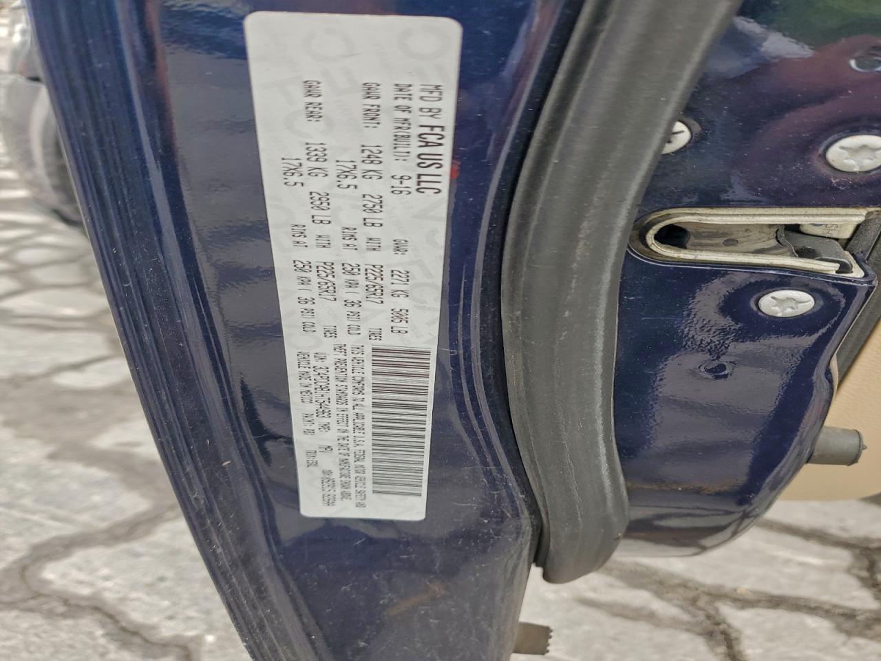 2017 Dodge Journey Se VIN: 3C4PDCAB1HT544963 Lot: 93891855