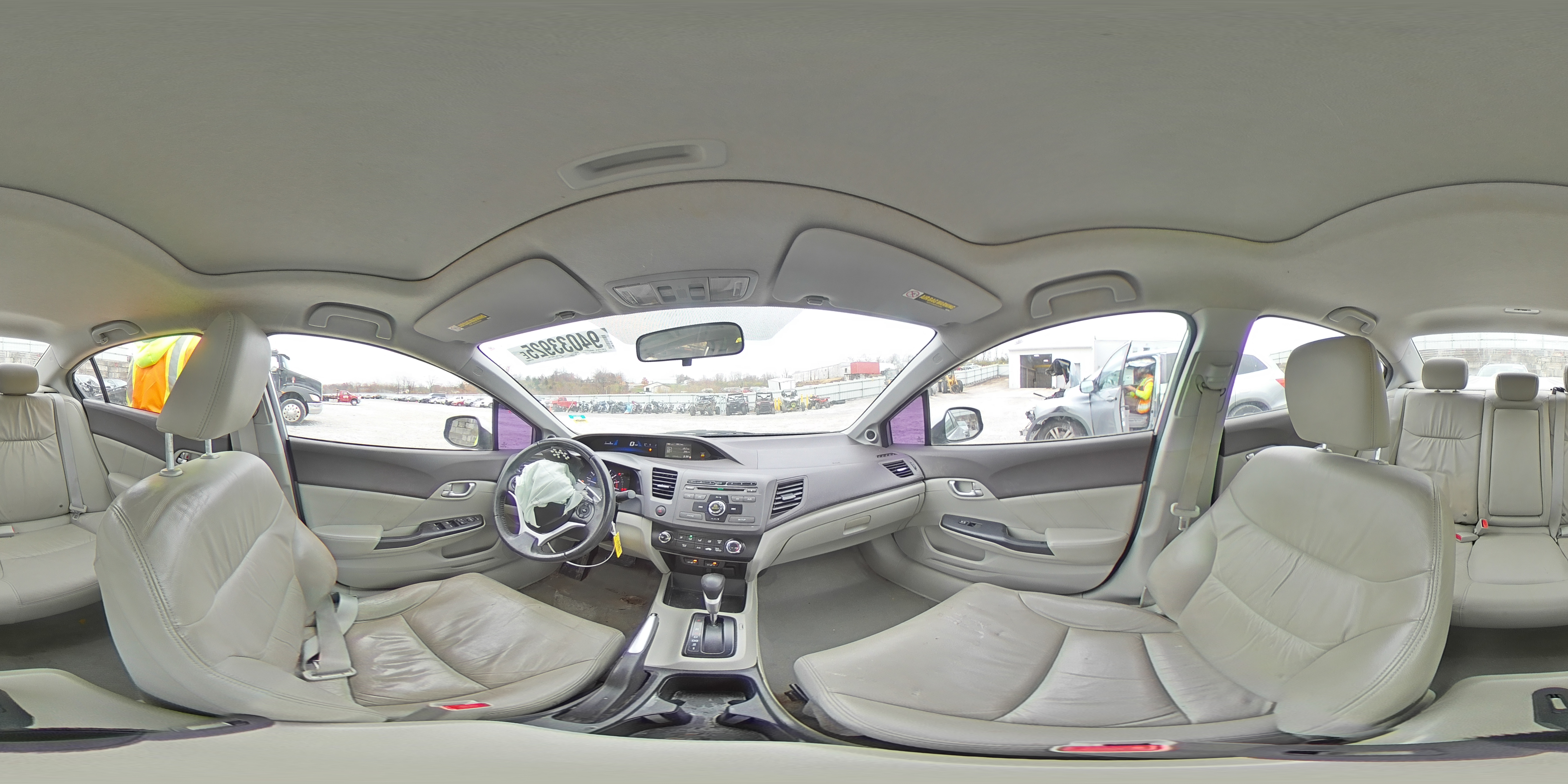 2012 Honda Civic Exl VIN: 19XFB2F94CE055052 Lot: 94033925