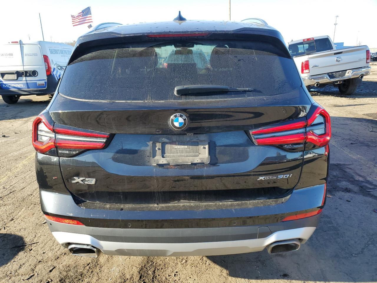 2023 BMW X3 xDrive30I VIN: 5UX53DP07P9P22175 Lot: 92289315