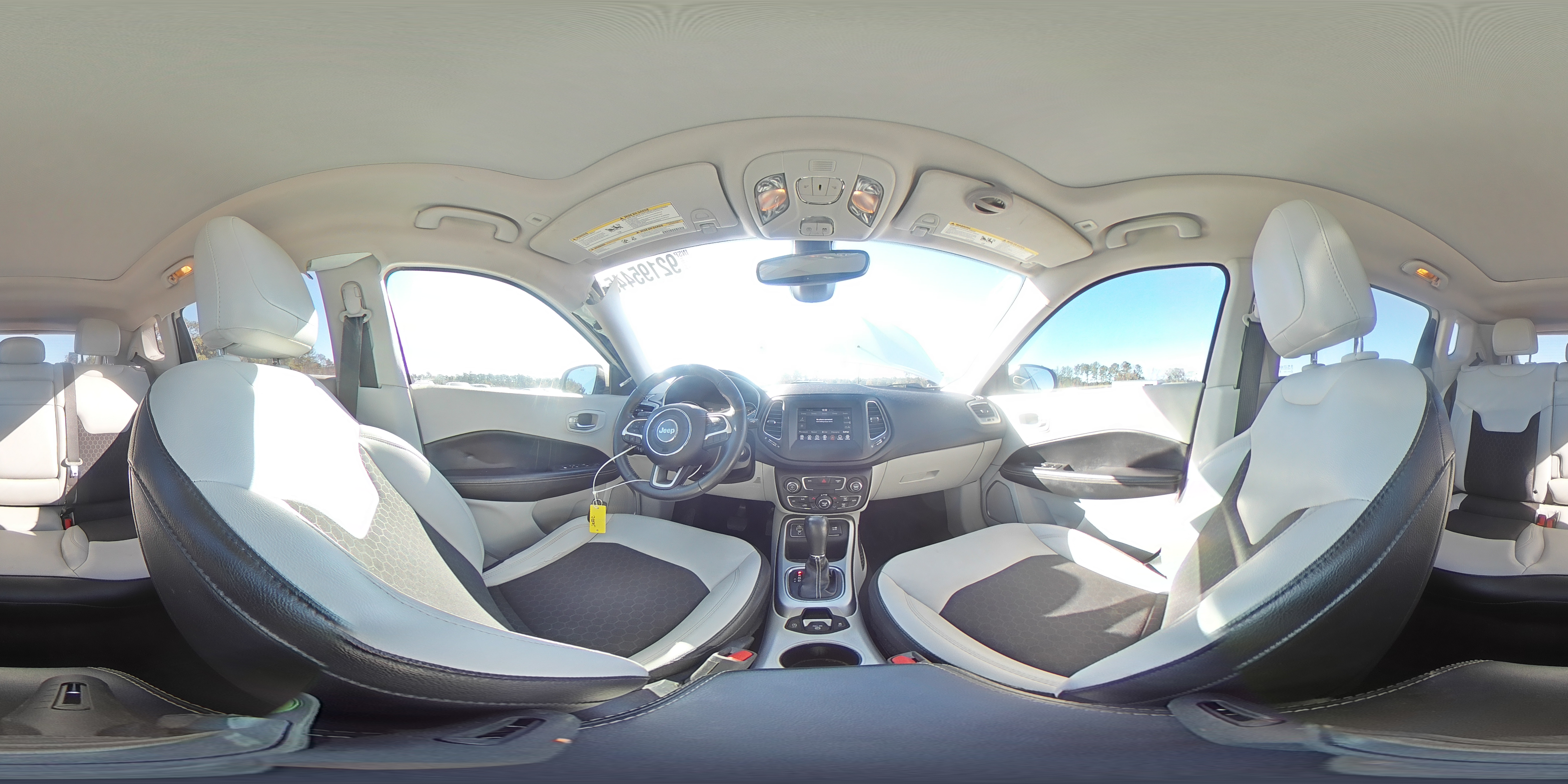 2019 Jeep Compass Latitude VIN: 3C4NJCBB5KT615989 Lot: 92195445