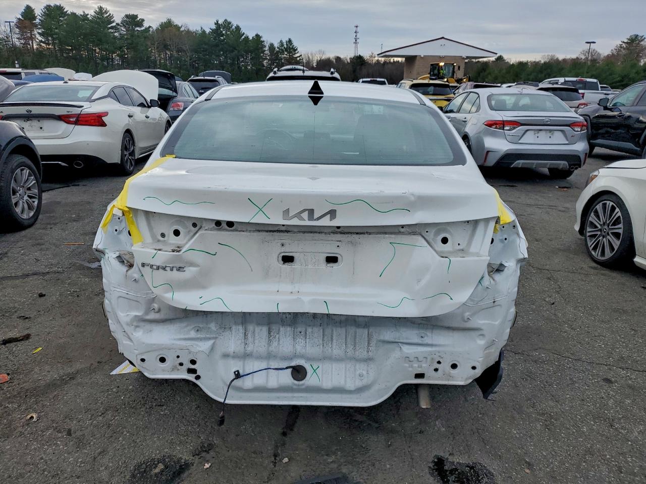 2022 Kia Forte Fe VIN: 3KPF24AD4NE437365 Lot: 92511845