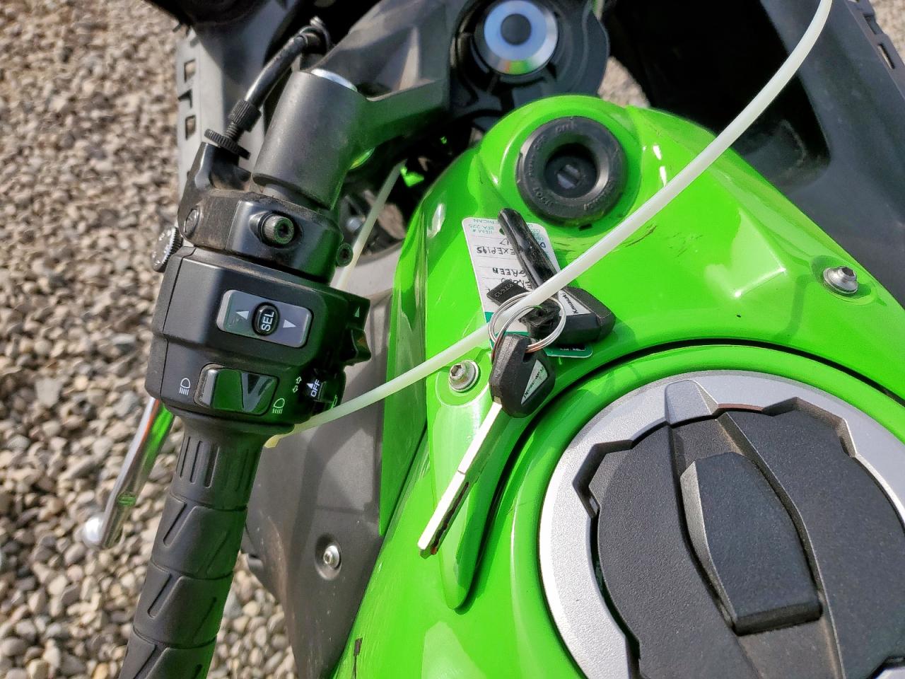 2025 Kawasaki Ex650 P VIN: ML5EXEP19SDAD7047 Lot: 93277165