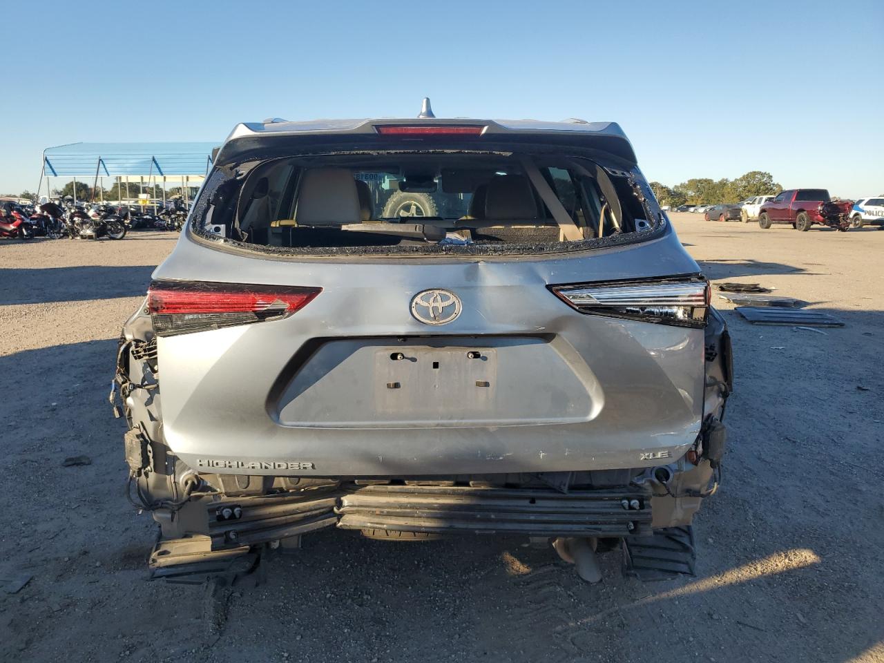 2022 Toyota Highlander Xle VIN: 5TDGZRAH2NS128497 Lot: 90318215