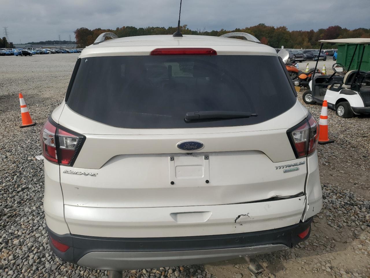 2017 Ford Escape Titanium VIN: 1FMCU0JD4HUD58575 Lot: 90674475