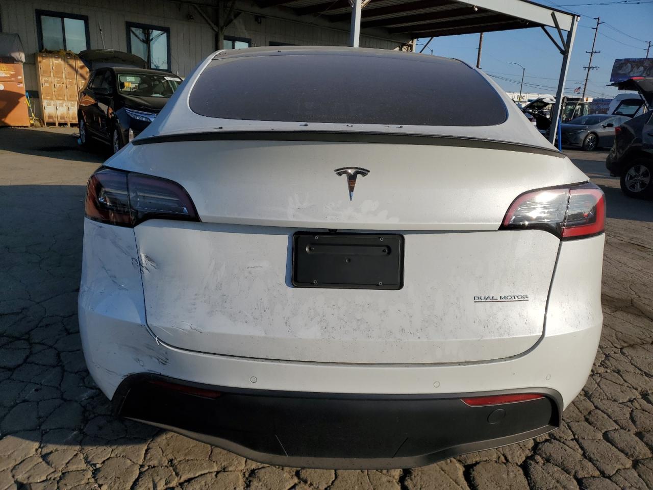 2022 Tesla Model Y VIN: 7SAYGDEF1NF396678 Lot: 91971935