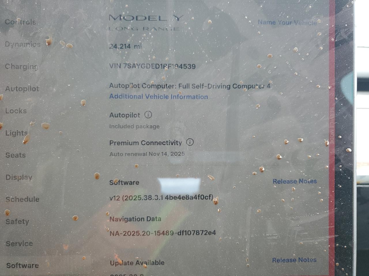 2024 Tesla Model Y VIN: 7SAYGDED1RF194539 Lot: 87478465