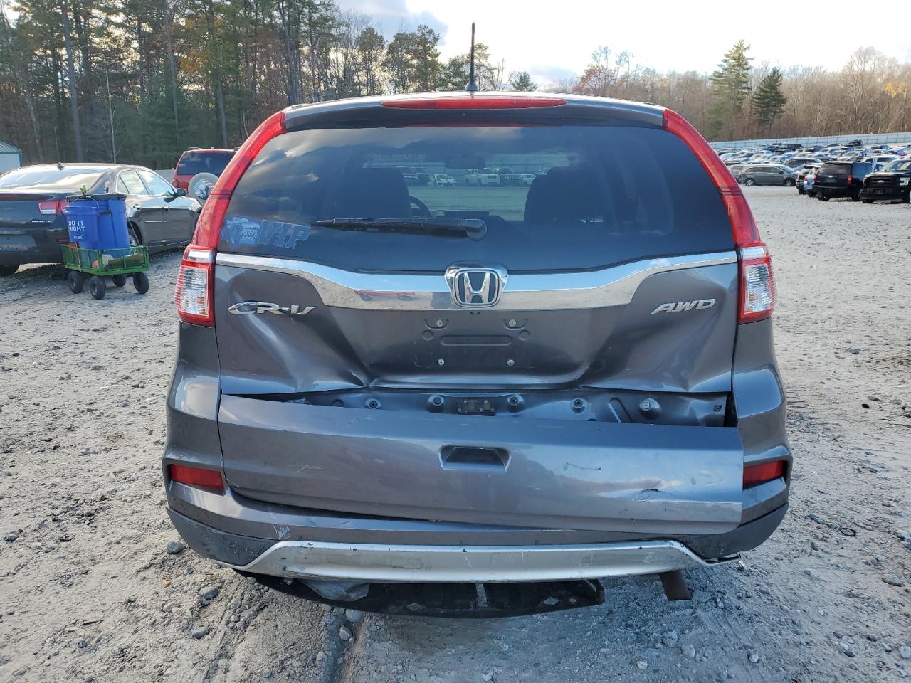 2015 Honda Cr-V Ex VIN: 2HKRM4H58FH606144 Lot: 90132505