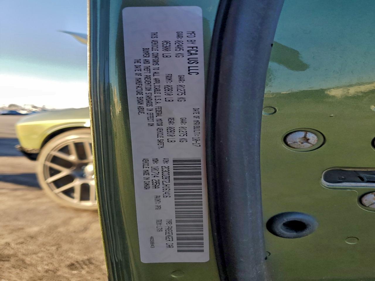 2018 Dodge Challenger R/T VIN: 2C3CDZBT2JH161416 Lot: 93658225