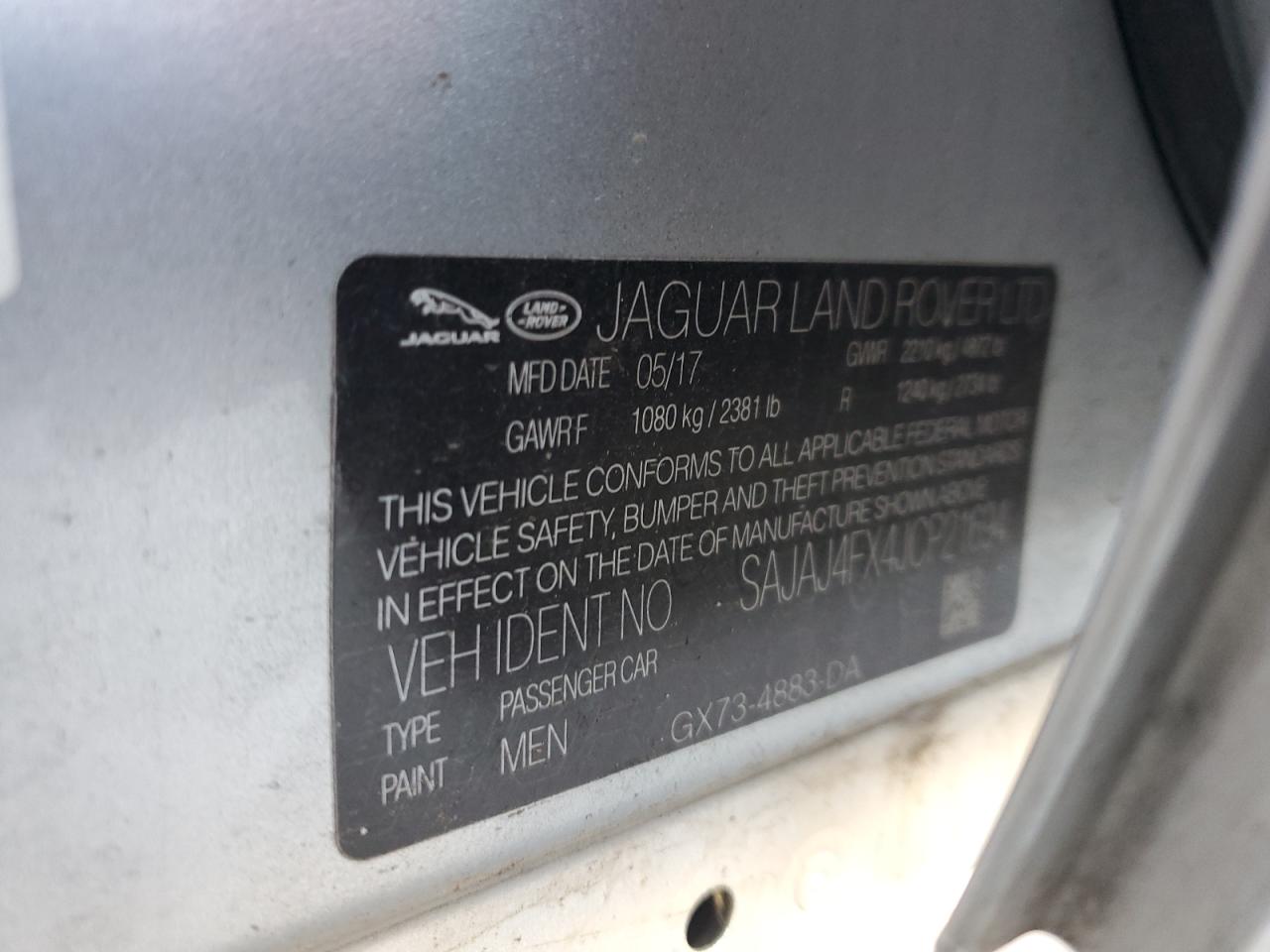 2018 Jaguar Xe Premium VIN: SAJAJ4FX4JCP21694 Lot: 92962215