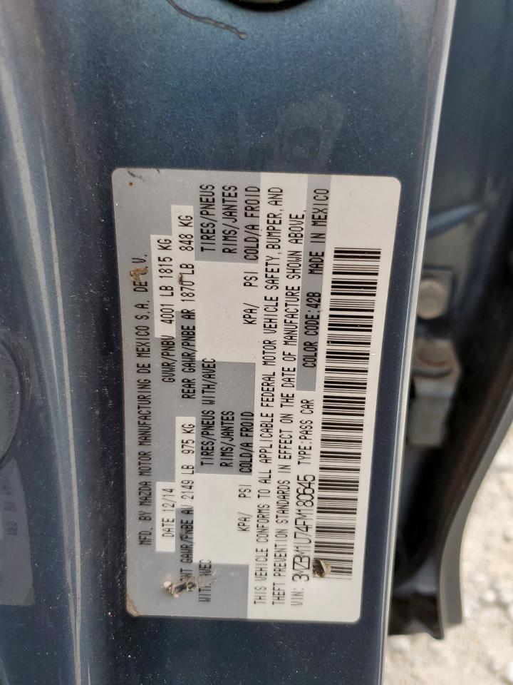 2015 Mazda 3 Sport VIN: 3MZBM1U74FM180645 Lot: 92726985