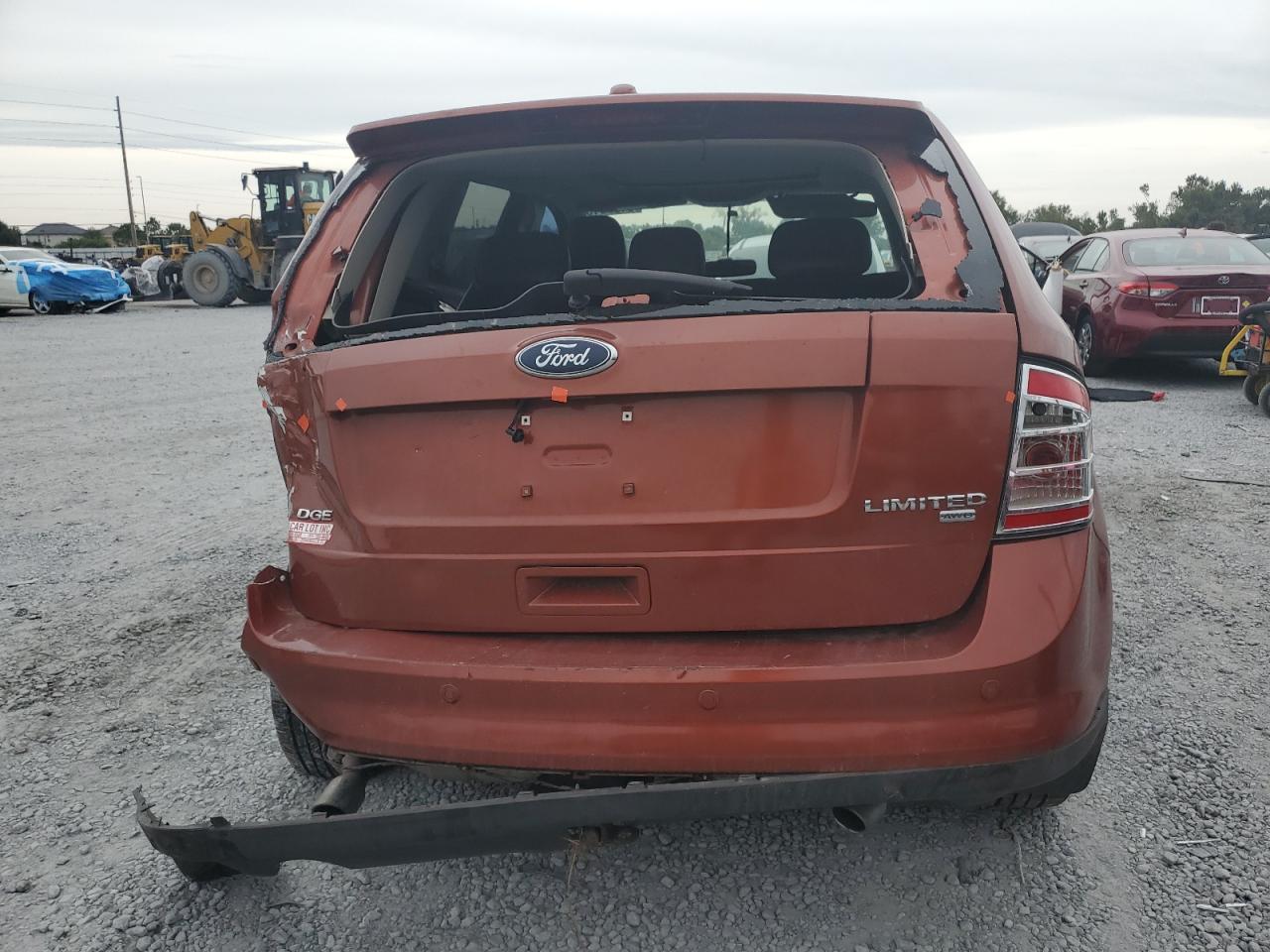 2008 Ford Edge Limited VIN: 2FMDK49C88BB07755 Lot: 91373155